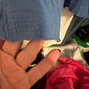 Amazon Women's Mini Dress - Blue and Pink